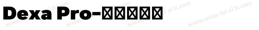 Dexa Pro字体转换